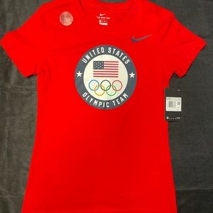 New Womens Nike USA Olympic Team Tee Multiple sizes